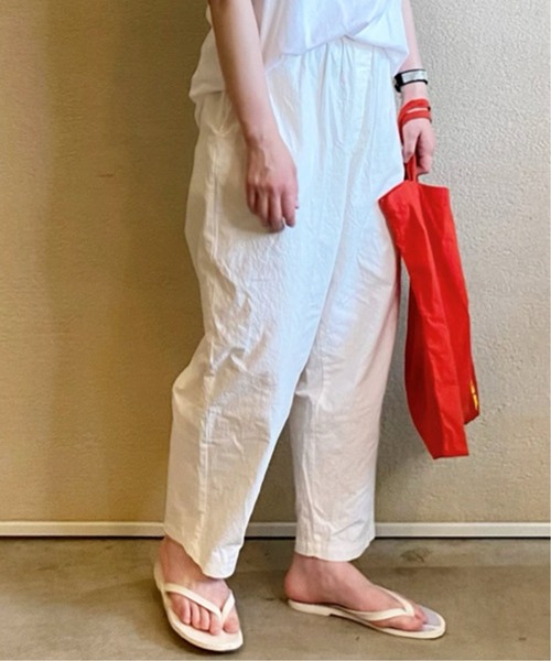 「JOURNAL STANDARD LUXE」 イージーパンツ MEDIUM ブルー レディース_画像6