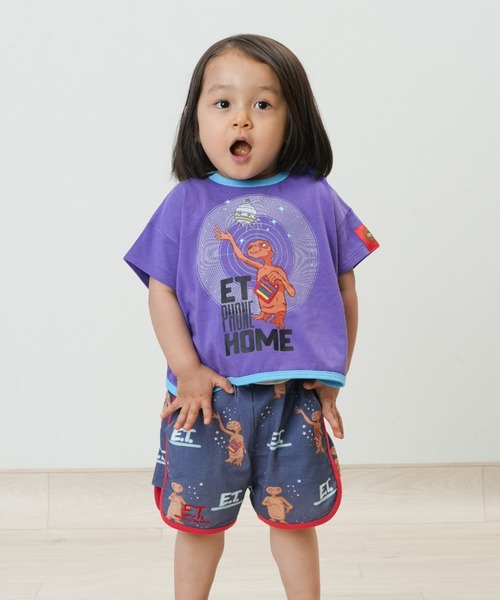 tシャツ 「5/29(金)発売」「Universal × chimajiro0730さん」E.T. 半袖