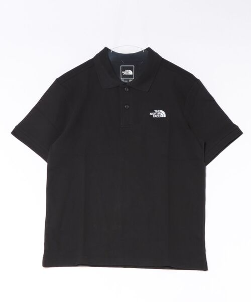 【THE NORTH FACE】ポロシャツ＊半袖＊黒＊L THE NORTH FACE（ザ ノースフェイス） ノースフェイス ポロシャツ 半袖