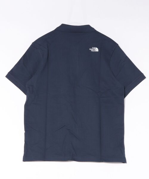 美品 ノースフェイス ポロシャツ メンズ 3L 青 ビジネスカジュアル 刺繍ロゴ THE NORTH FACE（ザ ノースフェイス） ノースフェイス ポロシャツ 半袖