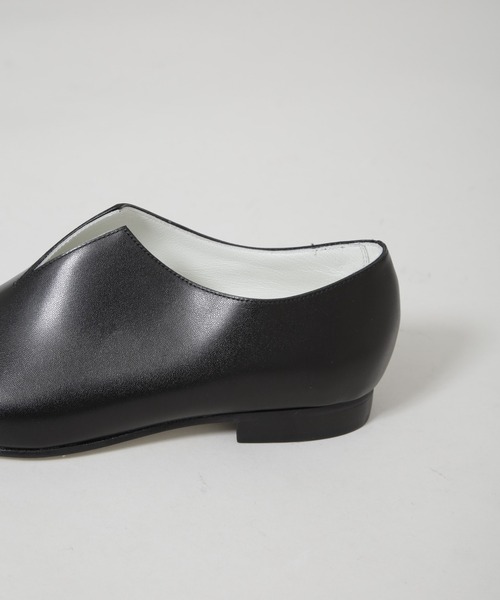 TOSHINOSUKE TAKEGAHARA ブラック フラットシューズ BEAUTIFUL SHOES（ビューティフルシューズ） フラットパンプス