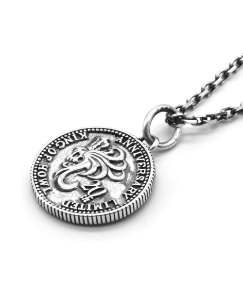 「LION HEART」 ネックレス 50cm シルバー メンズ_画像5