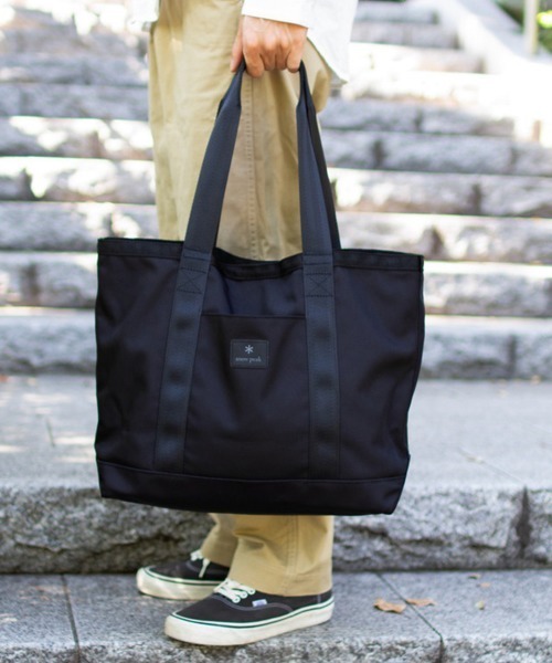 snow peak（スノーピーク） トートバッグ ONE SIZE ブラック メンズ