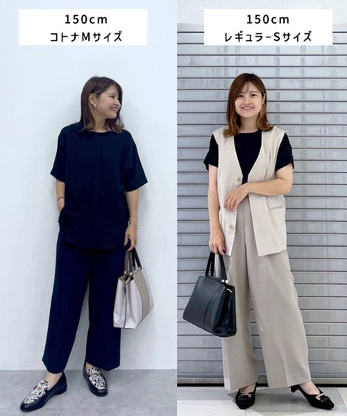 「Elura」 「elkotona」パンツ MEDIUM ブラック レディース_画像3