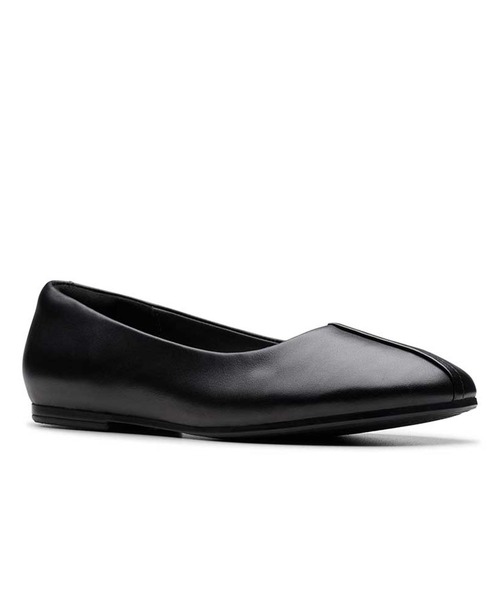 「Clarks」 バレエシューズ 40 ブラック レディース_画像4