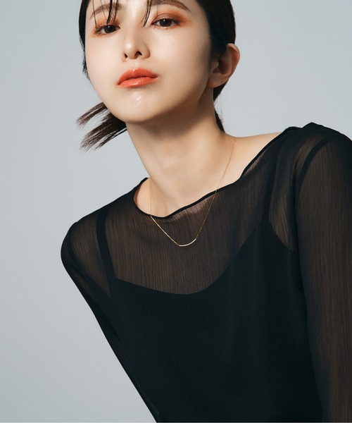 Jewel closet by L&Co. ネックレス K10 ダイヤモンド マイクロ
