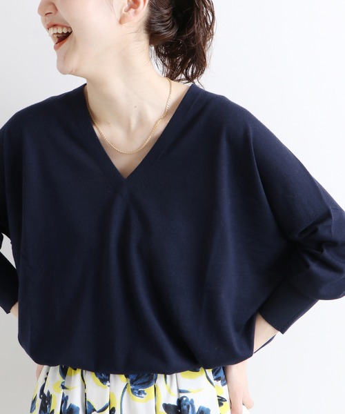 IENA - 【harubun】【新品】IENA  18ゲージVネックプルオーバー IENA ニット 18ゲージVネックプルオーバー◇ : ZOZOTOWN Yahoo