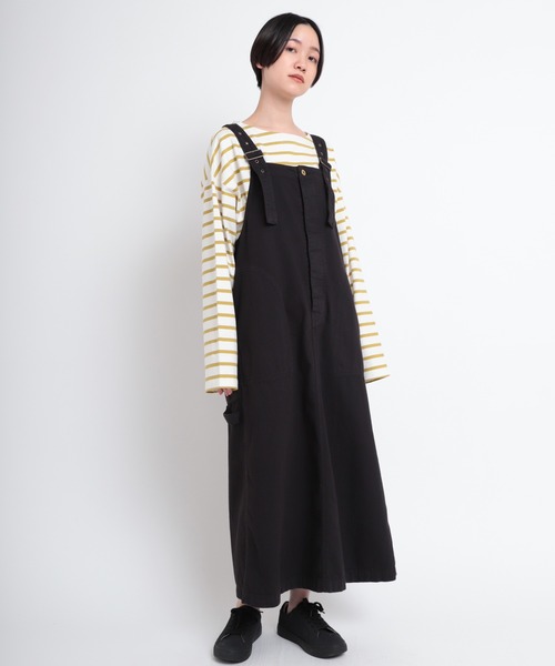 【美品】URCH RNA ジャンパースカート URCH RNA ジャンパースカート O0650 ベルテッドジャンパー