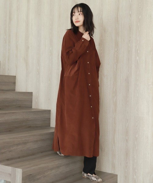 Pal'las Palace コーデュロイワンピース Lサイズ ブラウン Pal'las Palace コーデュロイワンピース Lサイズ ブラウン Pal'las