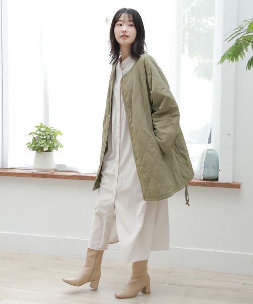 LAKOLE（ラコレ） ワンピース シャツワンピース コーデュロイノー