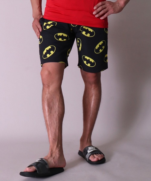 BAYBLO 水着 (DV)「BATMAN」ユニセックス スイム ショーツ