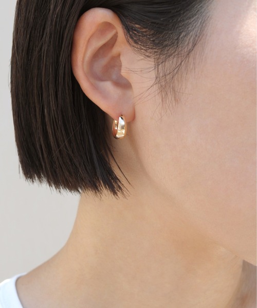 anq. ピアス 「anq.」K10・フープピアス レディース : ZOZOTOWN