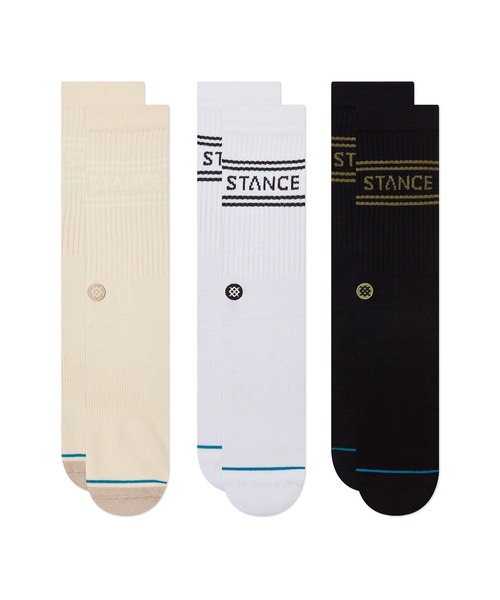 STANCE 靴下 「STANCE/スタンス」BASIC 3 PACK CREW/ギフトにも