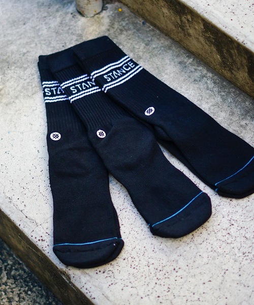 ※ほぼ未使用‼︎早い者勝ち!【WELL STACNE】ウェルスタンス STANCE 靴下 「STANCE/スタンス」BASIC 3 PACK CREW/ギフトにも