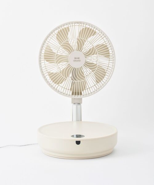 BRUNO DCフォールディングフロアファンアイボリーBOE112-GR BRUNO 扇風機 DCフォールディング フロアファン リビング扇風機
