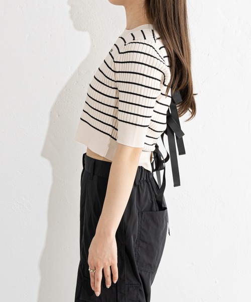 Chico ニット グログランリボンニット : ZOZOTOWN Yahoo!店