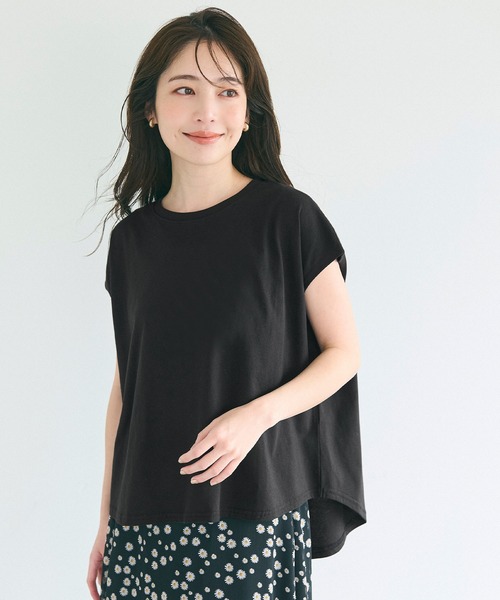 coca tシャツ フレンチスリーブテールカットTシャツ レディース
