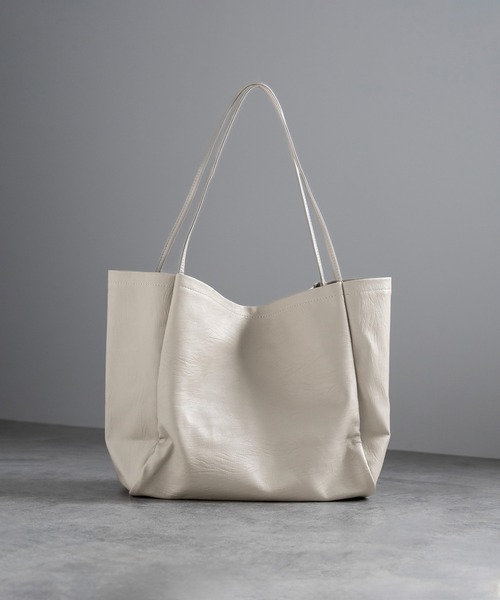 me+em select（ミームセレクト） トートバッグ 「 ミニポーチ付き