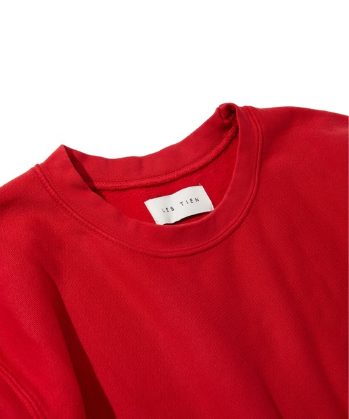 RHC × LES TIEN CROP CREW SWEAT アメリカ製 クロップ スウェットプルオーバー｜LES TIEN(レスティエン)｜Ron