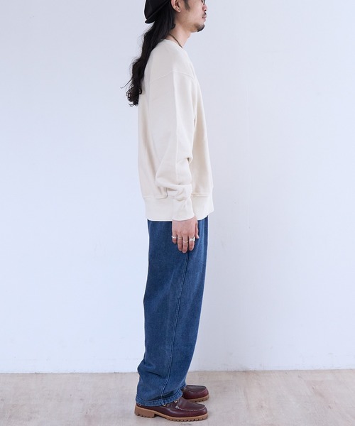 LES TIEN（レスティエン） トレーナー スウェット CROP CREW