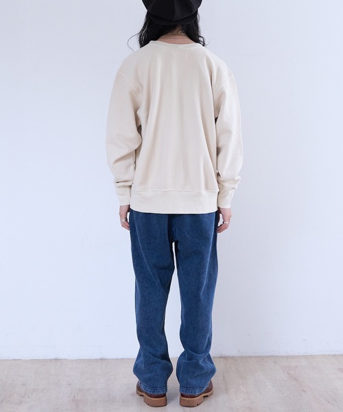 LES TIEN（レスティエン） トレーナー スウェット CROP CREW