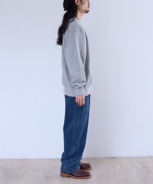 LES TIEN（レスティエン） トレーナー スウェット CROP CREW