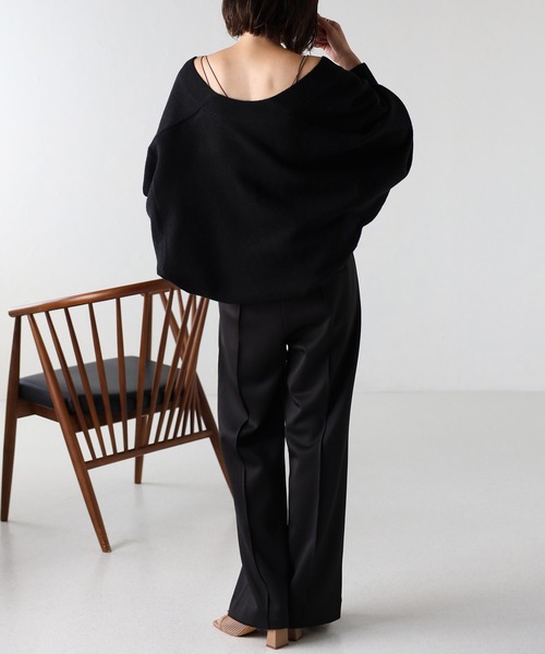 louren　美品　コクーンシルエットVネックワイドコンビネゾン　完売カラー vneck wide combinaison – louren store