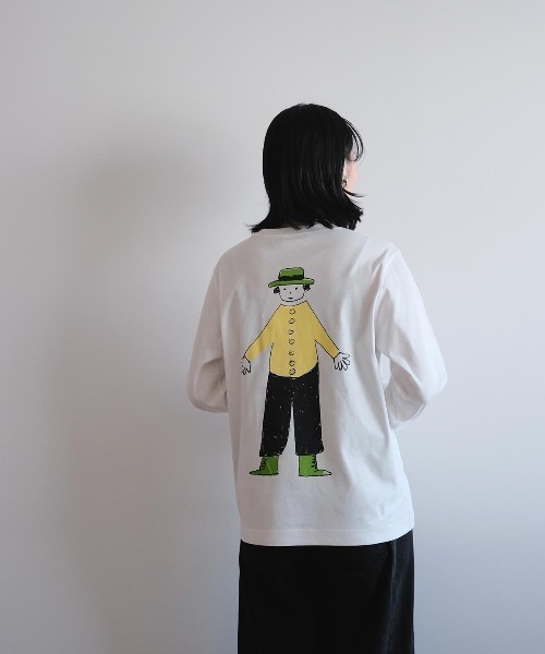 CASA PICONE（カーサピッコーネ） tシャツ プリント長袖Tシャツ（ロンT