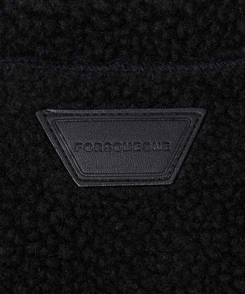 FORSOMEONE スエットパーカー サイズ48 FORSOMEONE パーカー SHERPA FLEECE ZIP HOODIE メンズ