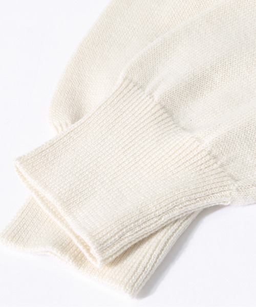 カーディガン LA POMME petit Icon Cardigan Ivory レディース 予約商品・LA POMME petit Icon Cardigan Ivory