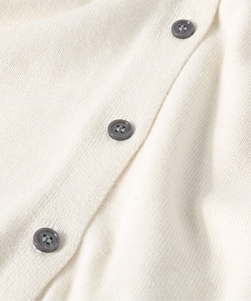 LA POMME petit カーディガン Icon Cardigan Ivory レディース