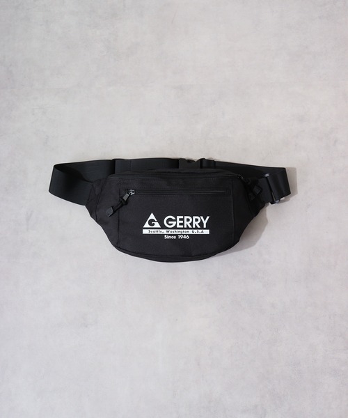 GERRY ウエストポーチ ウエストバッグ プリントボディバッグ