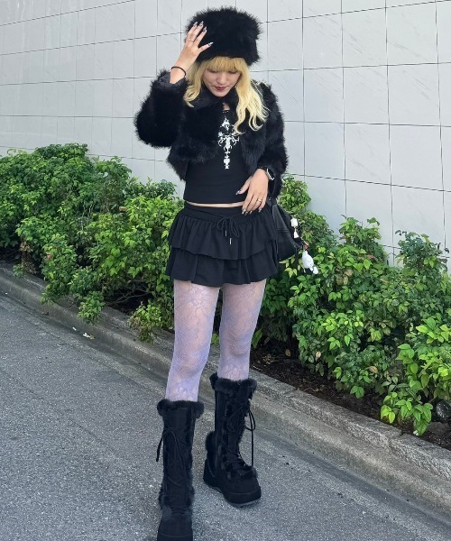 ALPACA BORDER KNIT BIG PULLOVER #aw21 #numbernine