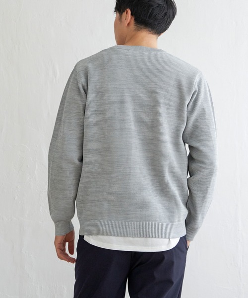 ikka セーター ニット 「2点セット」GOKU楽ニットカーデインナー
