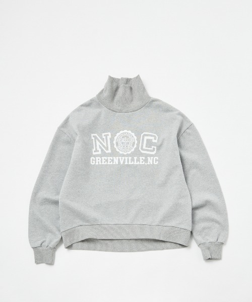 トレーナー スウェット NC HIGH NECK SWEAT/エヌシー ハイネック スウェット レディース PARROTT CANVAS トレーナー スウェット NC HIGH NECK SWEAT