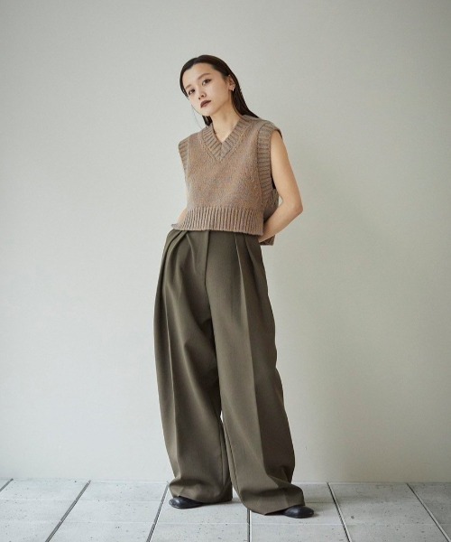 パンツ TODAYFUL/ Bonding Wide Trousers 38 TODAYFUL（トゥデイフル）の「Bonding Wide Trousers（その他パンツ