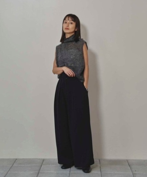 TODAYFUL パンツ Bonding Wide Trousers レディース : ZOZOTOWN Yahoo