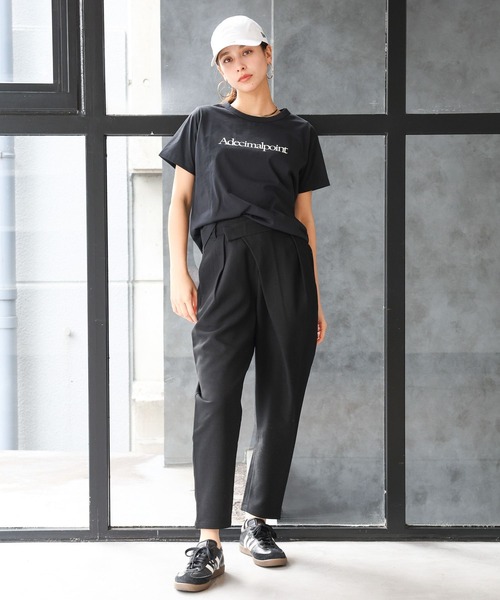 HEREIAM パンツ 「HEREIAM」アシメタックツイルパンツ