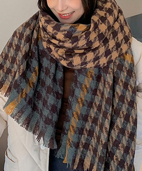 miniministore（ミニミニストア） マフラー ストール 大判ストール千鳥