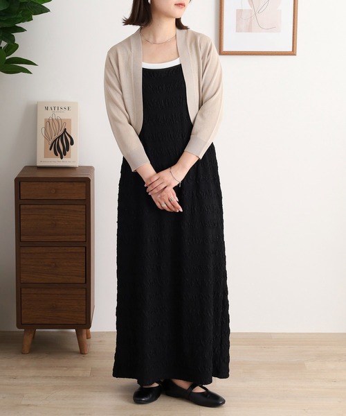 カーディガン Anna Nicola ニットショートボレロ レディース Anna Nicola カーディガン ニットショートボレロ レディース