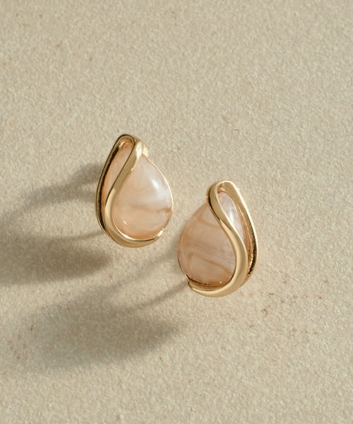 GOLDY（ゴールディ） イヤリング レイヤード ライン ドロップ