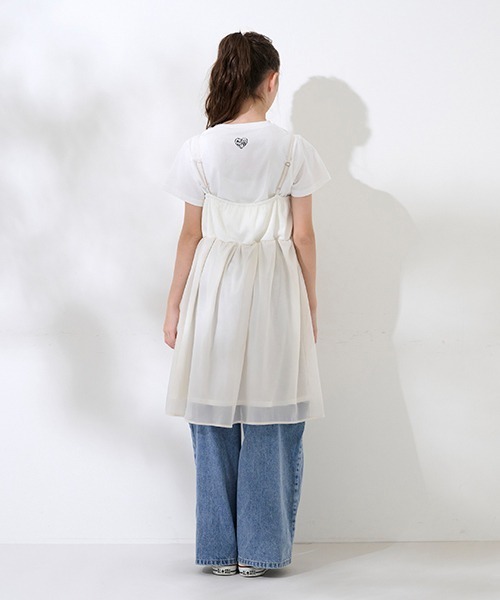 ポンポネット　160 カーゴキャミワンピースTシャツセット ショートシャツキャミワンピースセット – BUNNY APARTMENT
