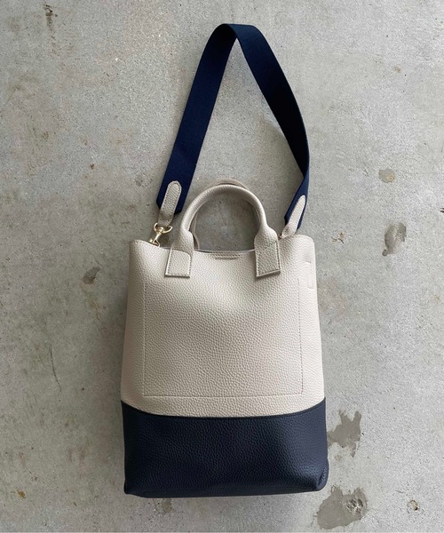 【完売必至】プラダ■ミニ トートショルダーバッグ バイカラー バイカラー PRADA(プラダ) バッグ・カバン(レディース) - 海外