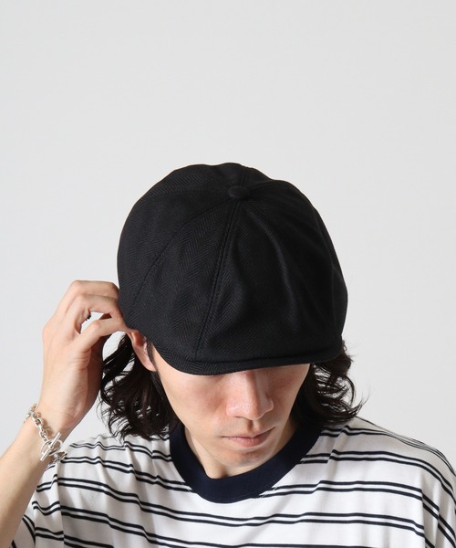 入荷nowオンラインストア POLO リネンシルク キャスケット 帽子 LAUREN RALPH 帽子