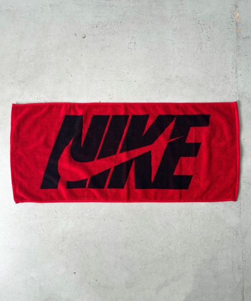 NIKE（ナイキ） タオル Nike(ナイキ)/ロゴ 文字入り ジャガードタオル