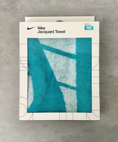NIKE（ナイキ） タオル Nike(ナイキ)/ロゴ 文字入り ジャガードタオル