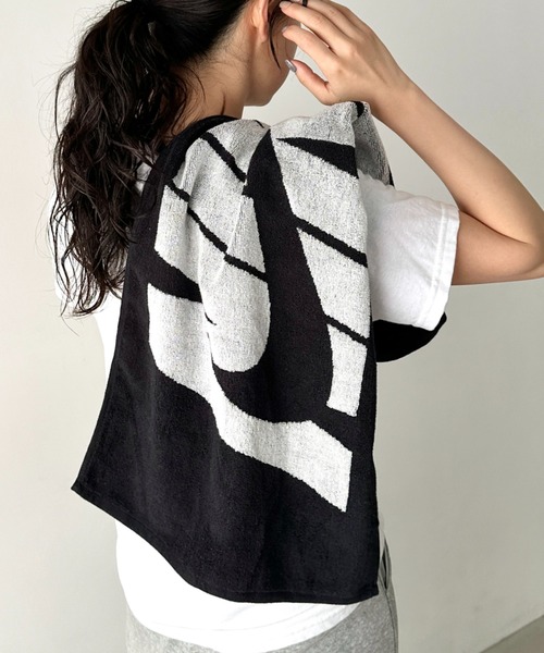 NIKE（ナイキ） タオル Nike(ナイキ)/ロゴ 文字入り ジャガードタオル