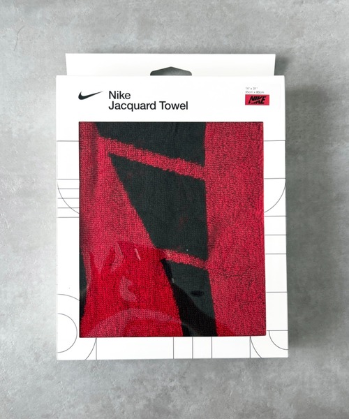 NIKE（ナイキ） タオル Nike(ナイキ)/ロゴ 文字入り ジャガードタオル