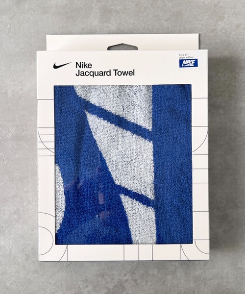 NIKE（ナイキ） タオル Nike(ナイキ)/ロゴ 文字入り ジャガードタオル