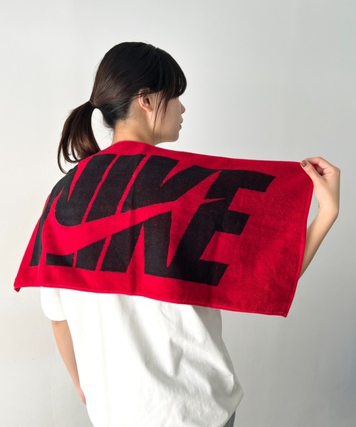 NIKE（ナイキ） タオル Nike(ナイキ)/ロゴ 文字入り ジャガードタオル